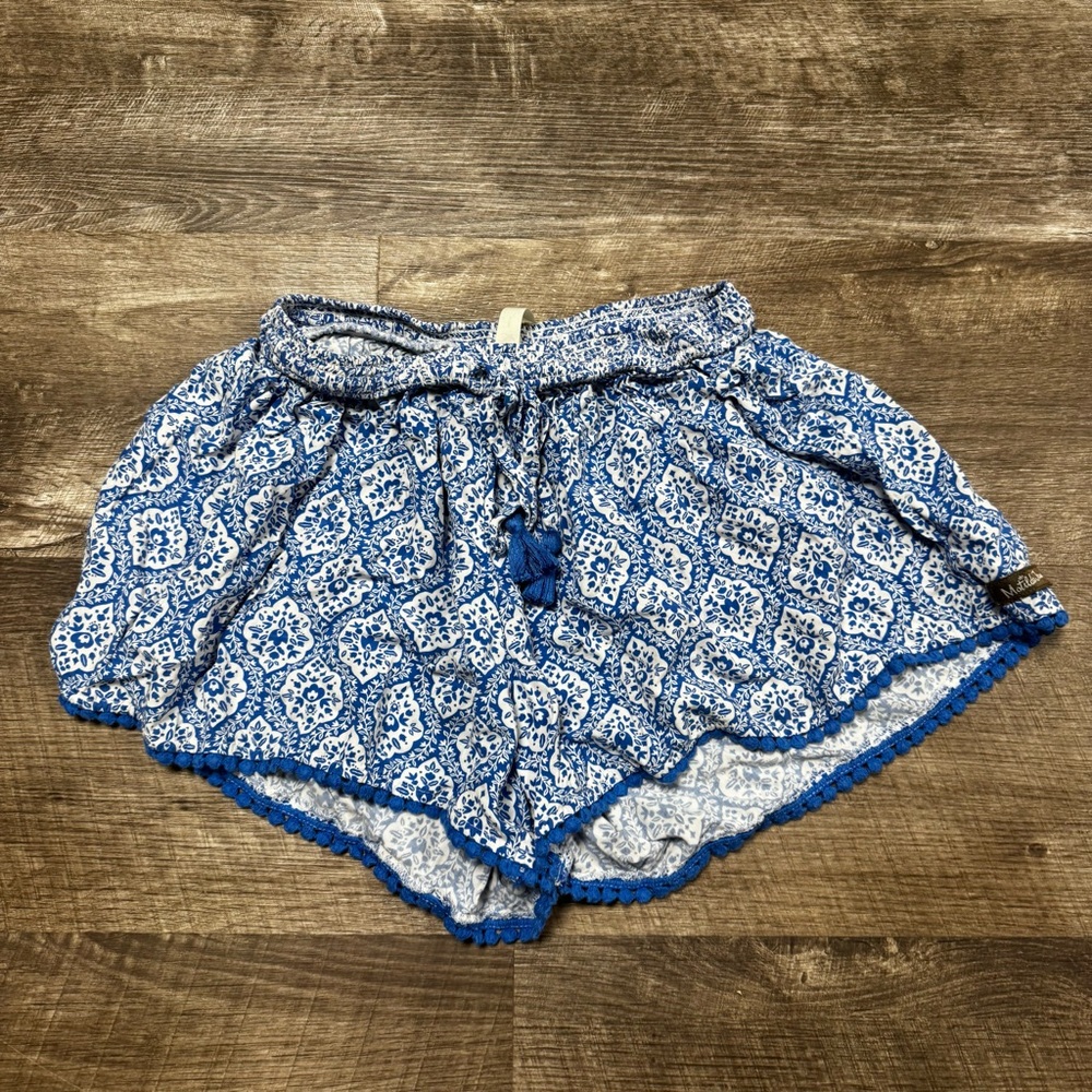 Matilda Jane Cool Breeze Blue Shorts Size XS